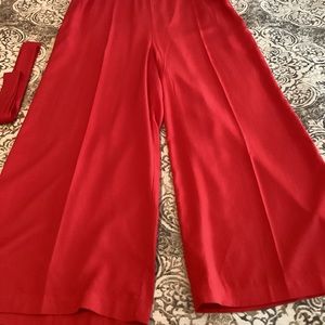 NWOT - Ann Taylor Jumpsuit w/Eyelet Trimmed Sleeves